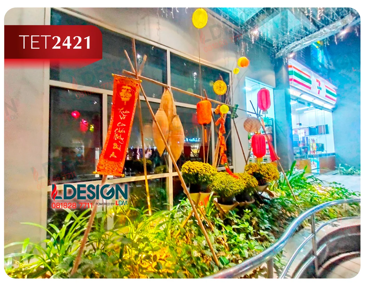 Tiểu cảnh Tết 2421