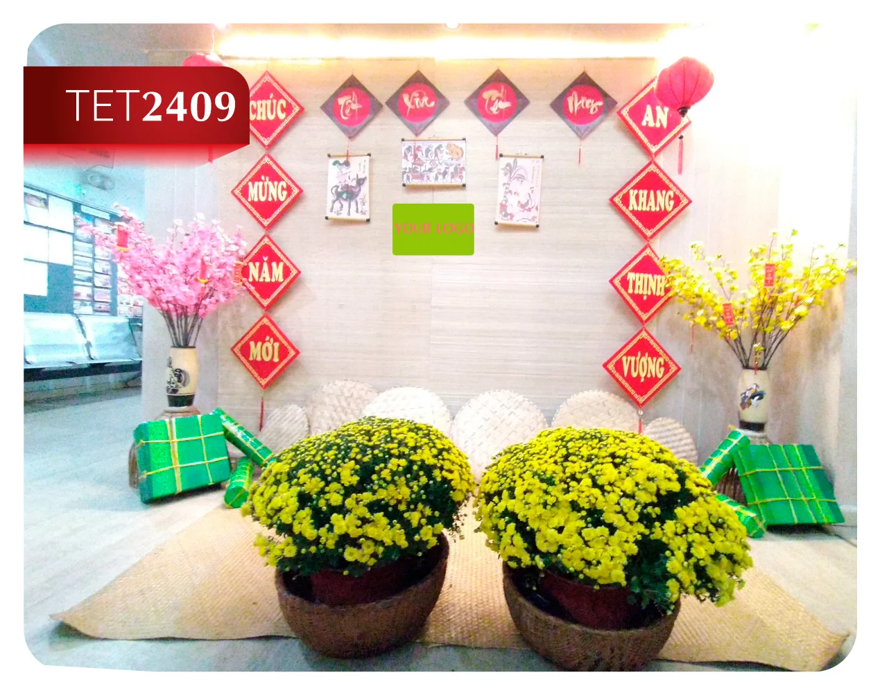 Tiểu cảnh Tết 2409