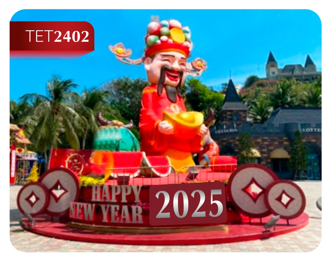 Tiểu cảnh Tết 2402