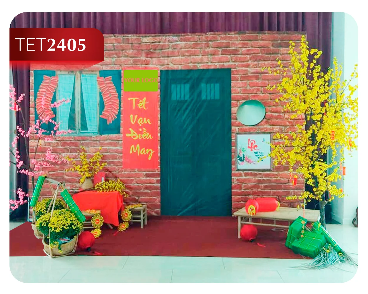 Tiểu cảnh Tết 2405