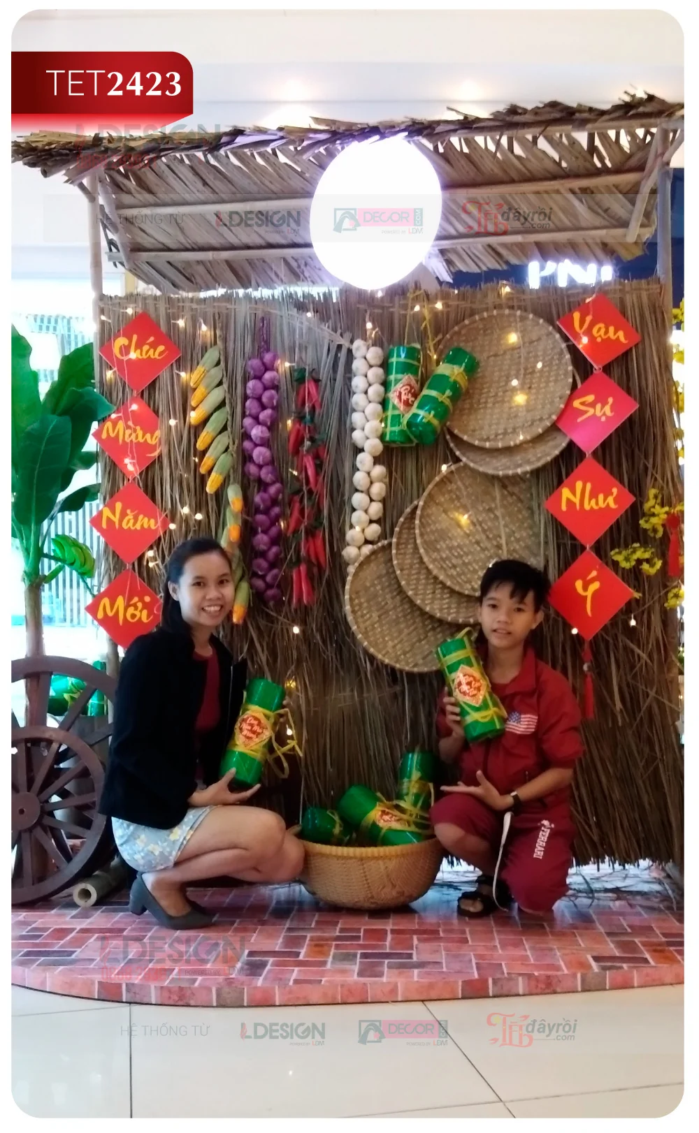 Tiểu cảnh Tết 2423