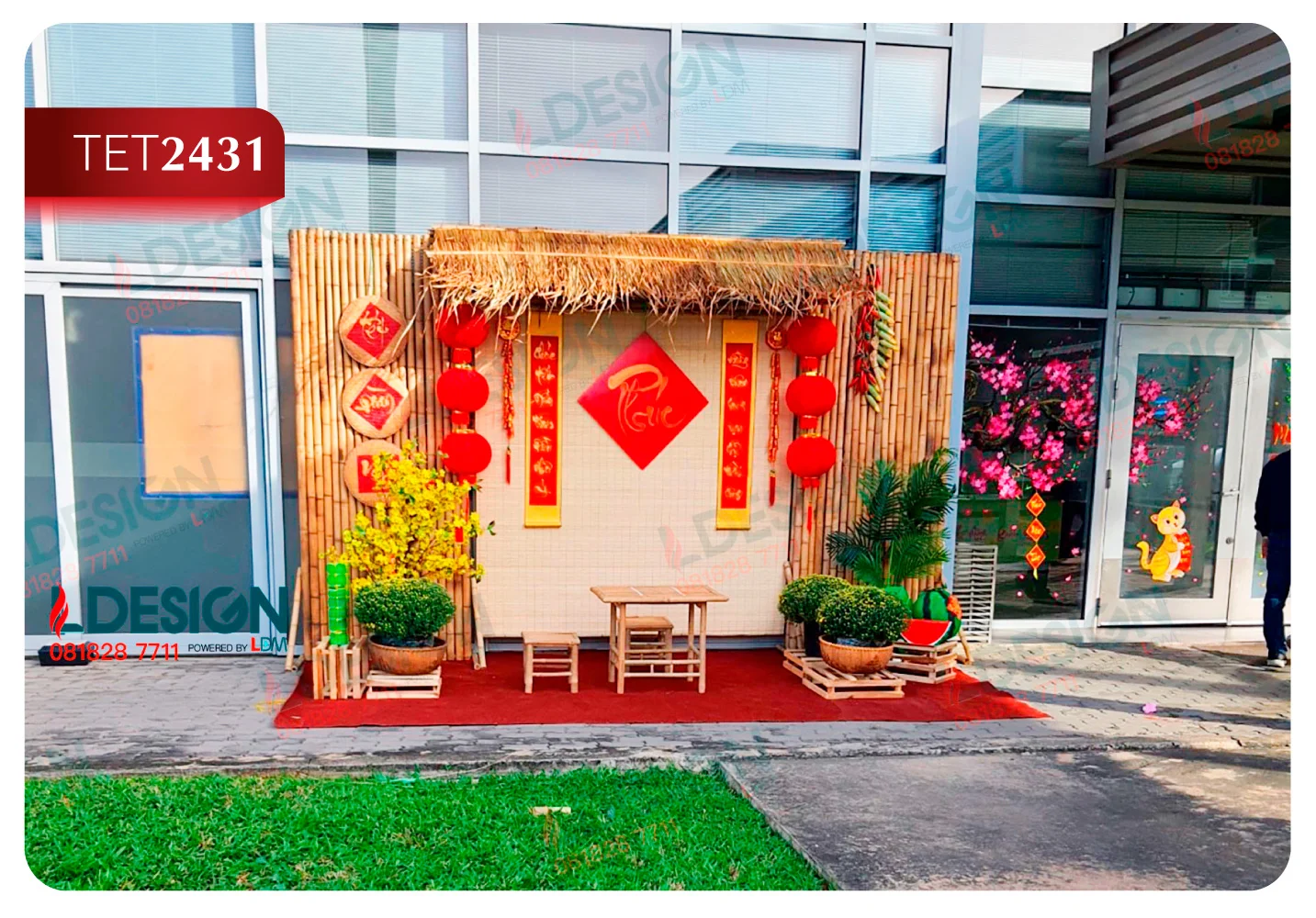 Tiểu cảnh Tết 2431