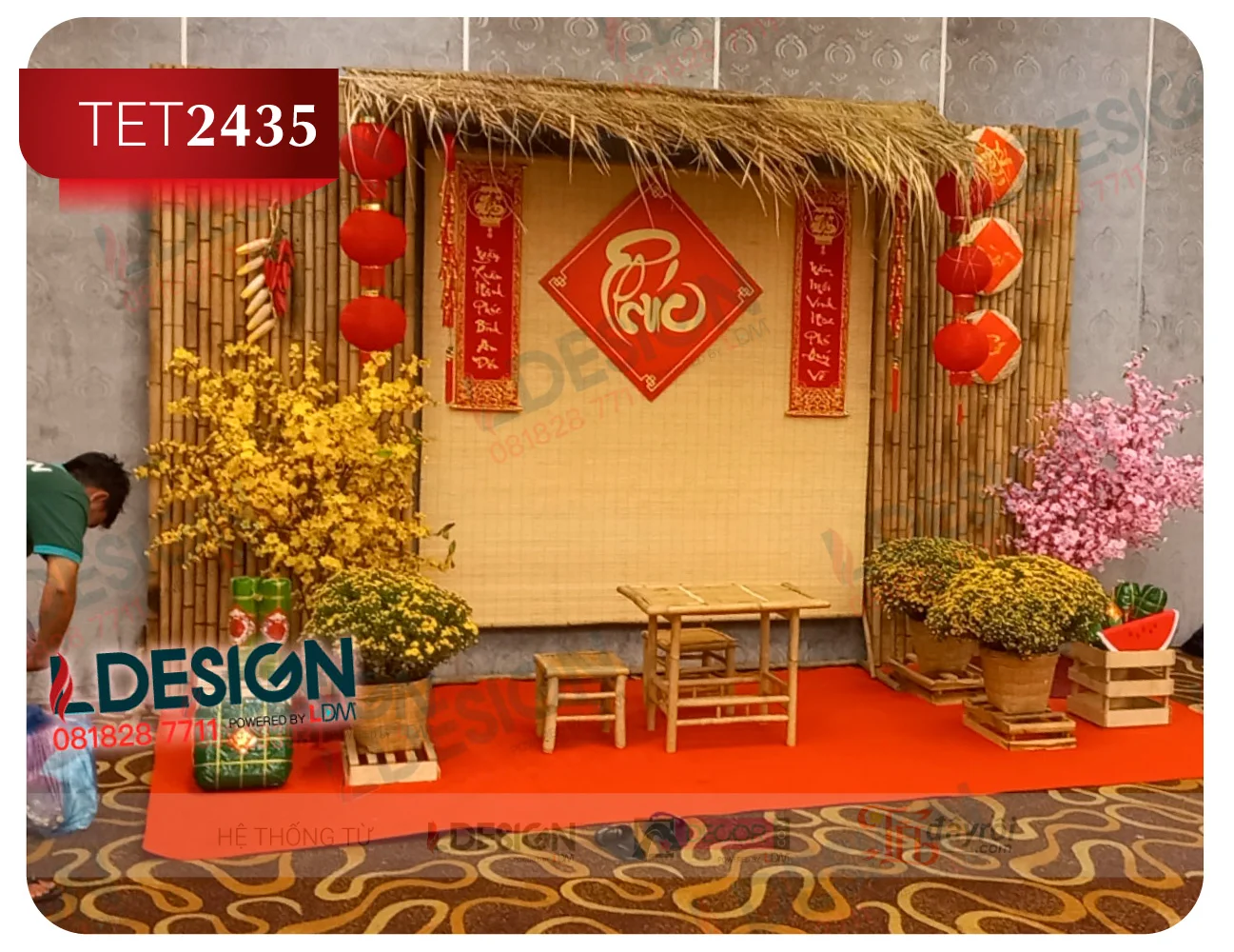 Tiểu cảnh Tết 2435