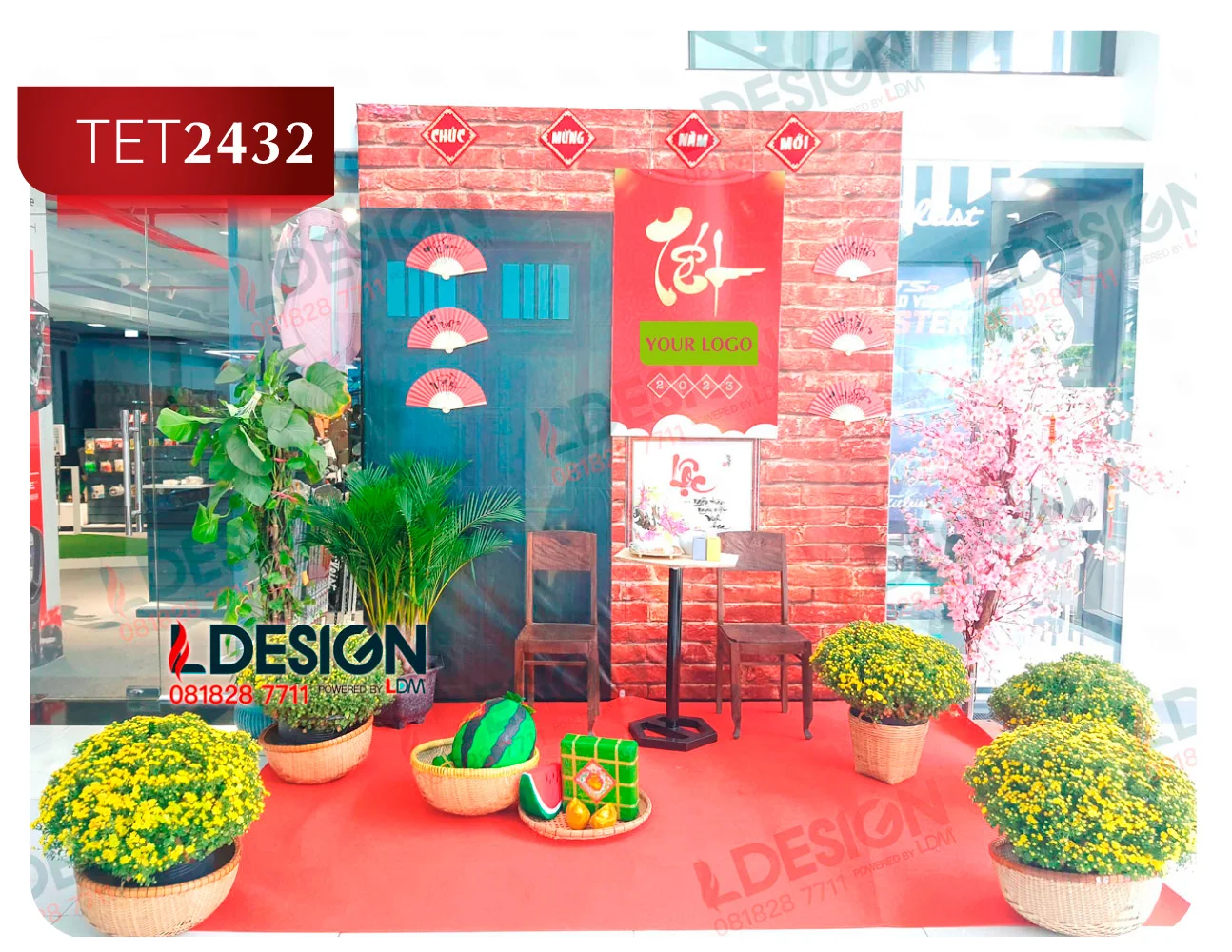 Tiểu cảnh Tết 2432