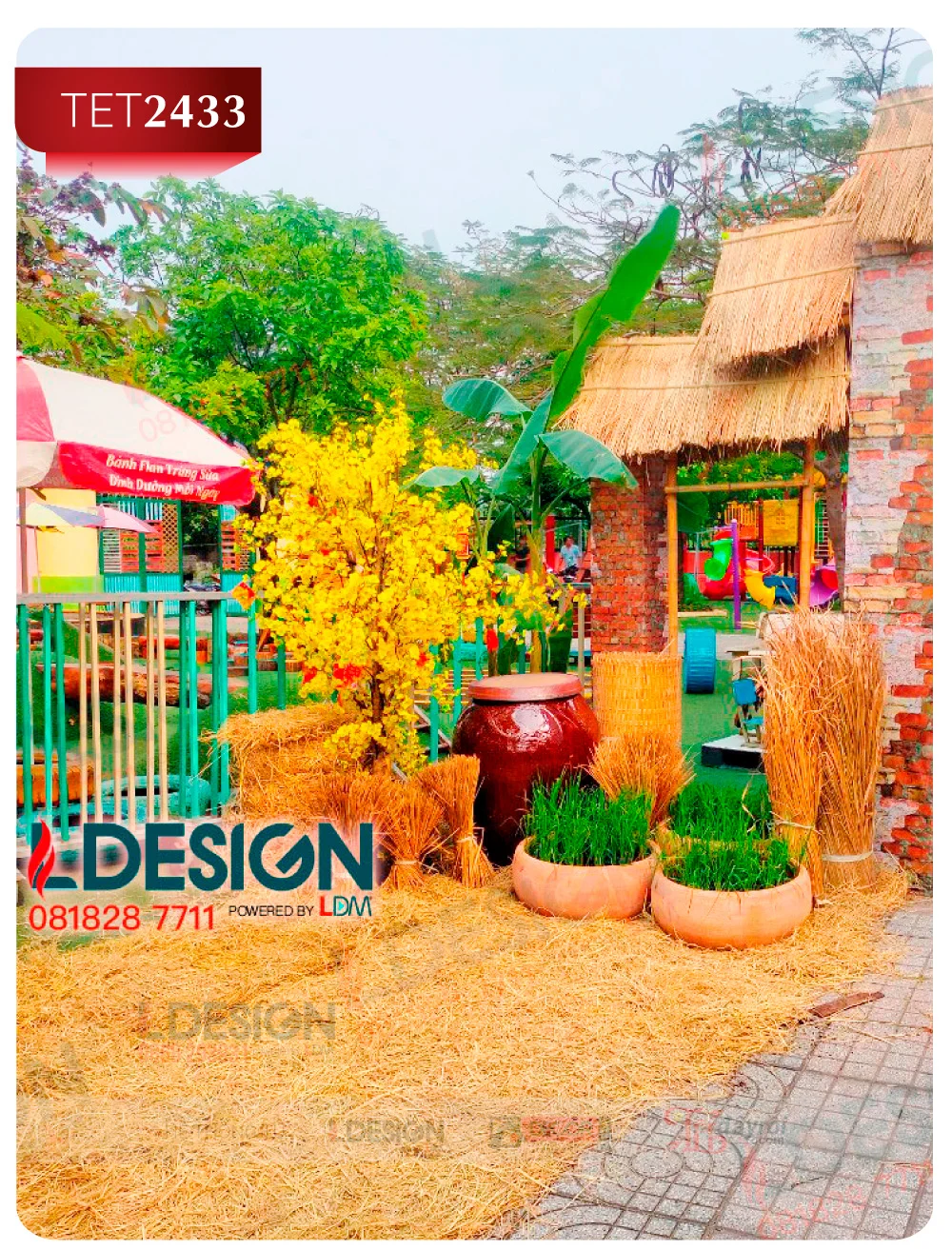 Tiểu cảnh Tết 2433