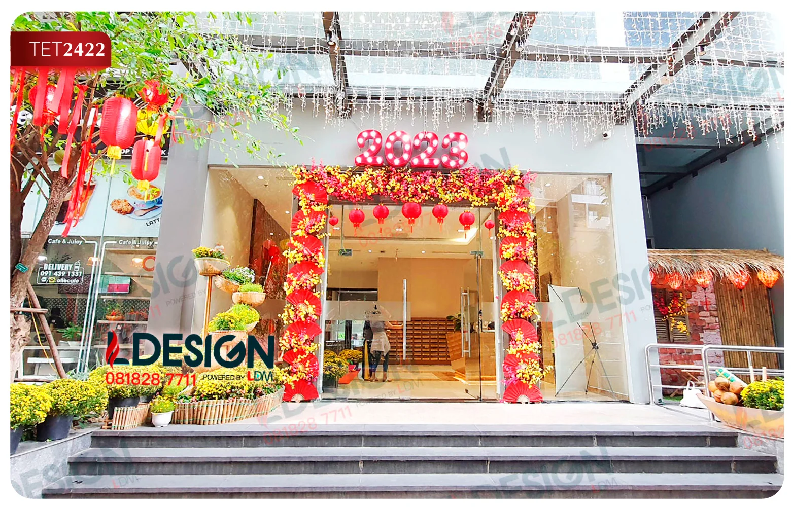 Tiểu cảnh Tết 2422