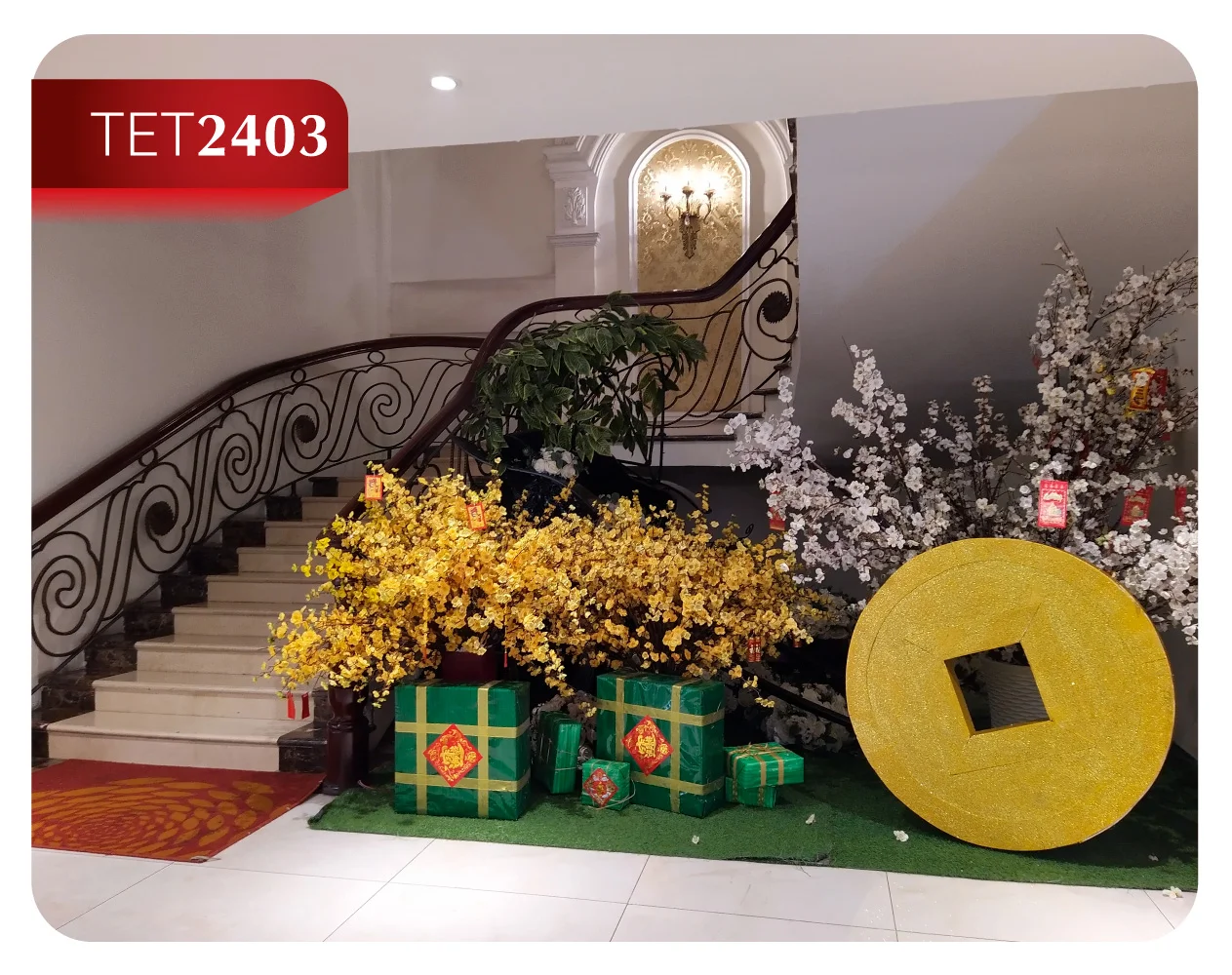 Tiểu cảnh Tết 2403