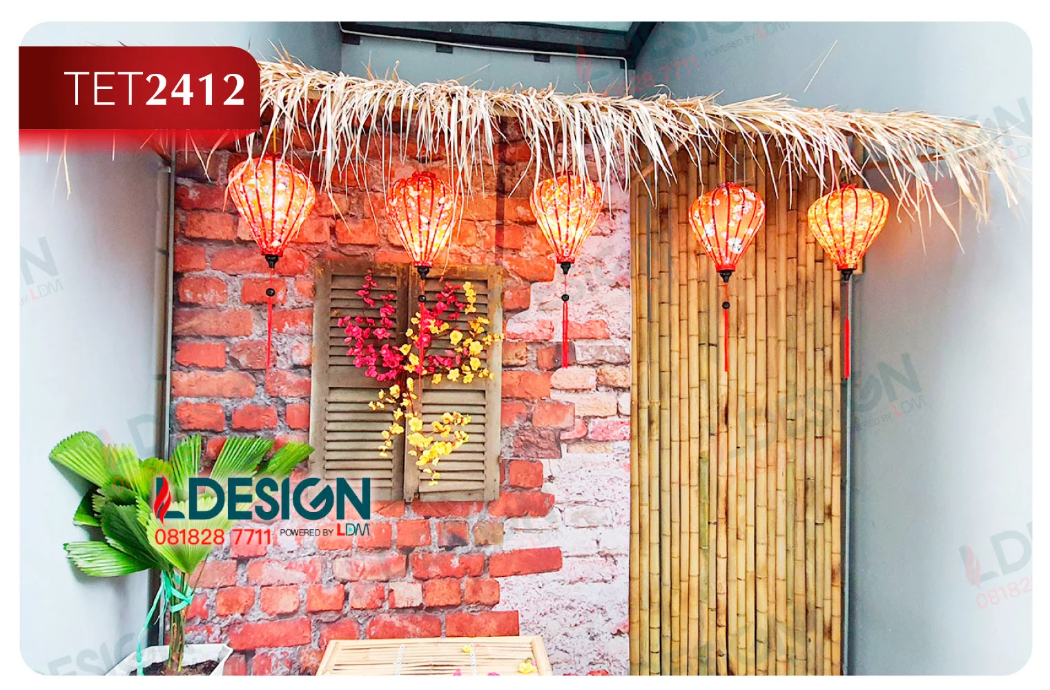 Tiểu cảnh Tết 2412