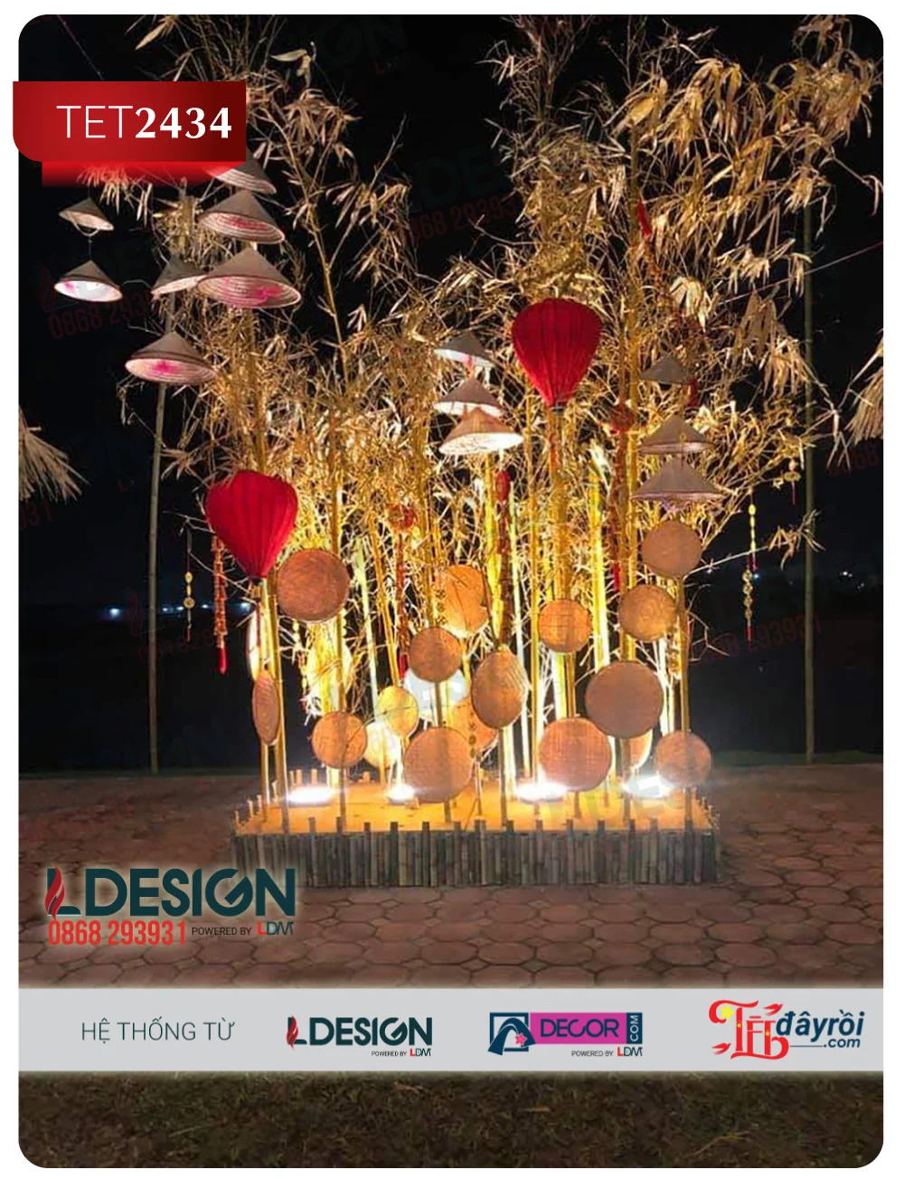 Tiểu cảnh Tết 2434